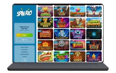 Spin Rio registrieren